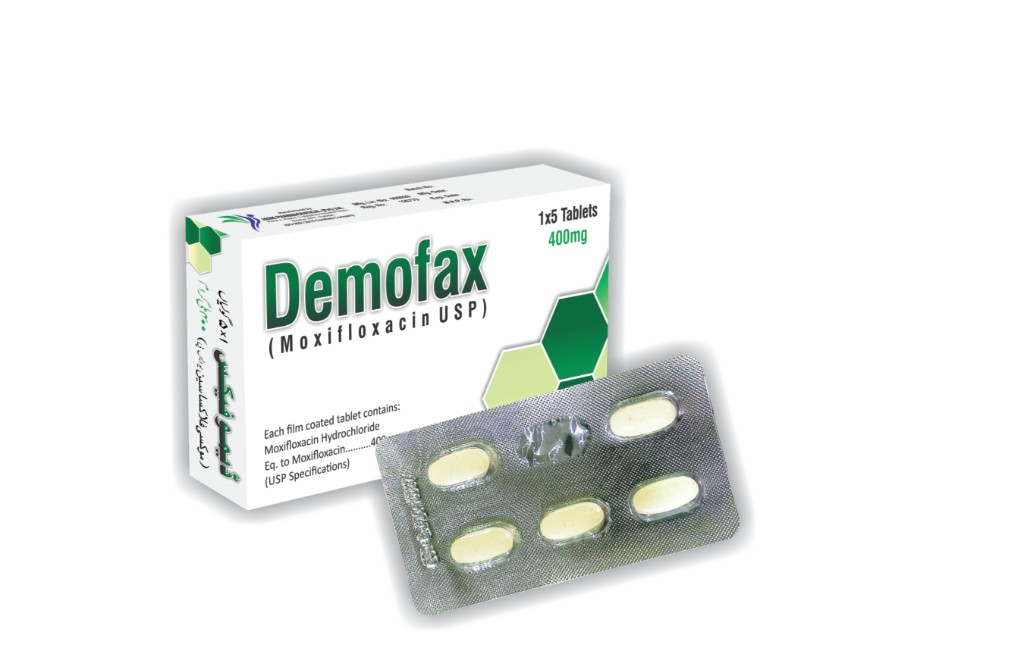 Demofax Moxifloxacin 400mg tablets