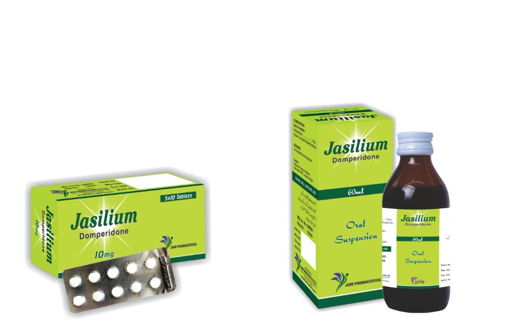 Jasilium Domperidone tablets and oral suspension