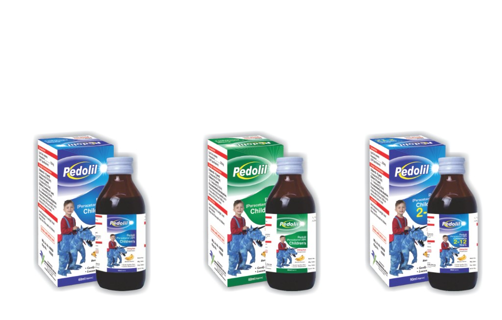 Pedolil Paracetamol paediatric suspensions